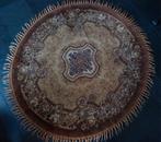 Rond wollen vintage kleed, Rond, Ophalen of Verzenden, Zo goed als nieuw, Retro smyrna tafelkleed perzisch bohemian hip