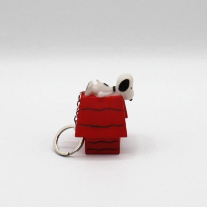 NIEUW! Snoopy sleutelhanger Huis met lichtje, Verzamelen, Sleutelhangers, Nieuw, Knuffel of Figuurtje, Ophalen of Verzenden