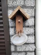 Pindakaas pothouder voor vogels met lekbakje., Tuin en Terras, Vogelhuisjes en Vogelbaden, Ophalen, Gebruikt