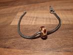 Glaskraal Trollbeads Luipaardstippen, Ophalen of Verzenden, Zo goed als nieuw, Zilver, Trollbeads