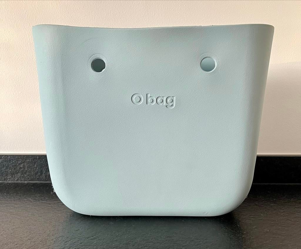O bag mini lichtblauw, Sieraden, Tassen en Uiterlijk, Tassen | Damestassen, Ophalen of Verzenden, Zo goed als nieuw, Blauw, Handtas