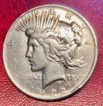 Zilveren Amerikaanse Peace dollar, 1922, Postzegels en Munten, Ophalen of Verzenden, Noord-Amerika, Losse munt, Zilver