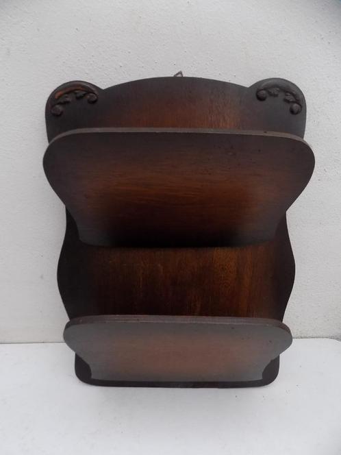 Brocante lektuur brieven krantenstandaard jaren 30 vintage, Huis en Inrichting, Woonaccessoires | Overige, Gebruikt, Ophalen of Verzenden