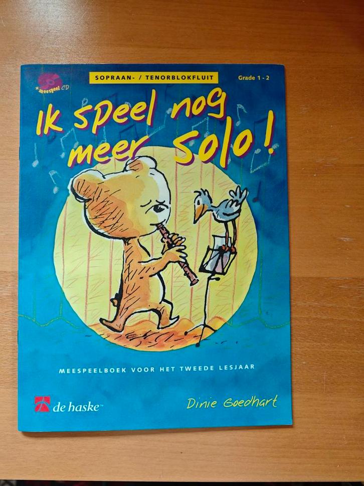 Ik speel nog meer solo, Muziek en Instrumenten, Bladmuziek, Nieuw, Les of Cursus, Blokfluit, Ophalen of Verzenden