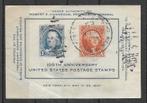 USA 1947  100 Jaar Postzegels, Ophalen of Verzenden, Gestempeld, Noord-Amerika
