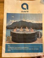 Luxe 4 persoons jacuzzi (avenli), Tuin en Terras, Bubbelbaden en Hottubs, Ophalen, Gebruikt, Grondzeil, Opblaasbaar