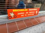 Michelin Banden Reclamebord - Vintage, Ophalen, Reclamebord, Gebruikt, .