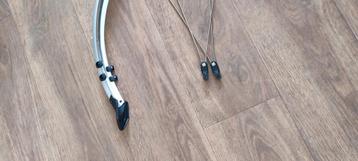 Achterspatbord fiets 28 inch, nieuw, zilver beschikbaar voor biedingen