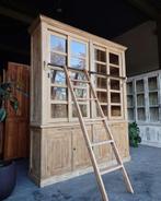 Hoge unieke notariskast | Boekenkast met ladder #2577, Niet ingevuld, 200 cm of meer, Niet ingevuld, Ophalen of Verzenden