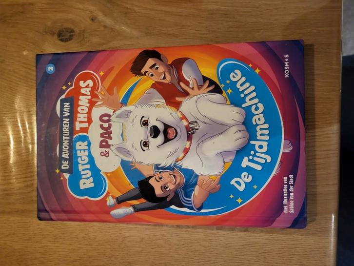 Rutger Vink - De Tijdmachine, Boeken, Kinderboeken | Jeugd | onder 10 jaar, Zo goed als nieuw, Fictie algemeen, Ophalen of Verzenden