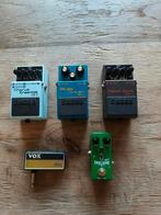 BOSS CE-5 / BD-2 / MT-2 / NUX TUBE MAN 2 / VOX BLUES AMPLUG2, Muziek en Instrumenten, Effecten, Ophalen of Verzenden, Zo goed als nieuw
