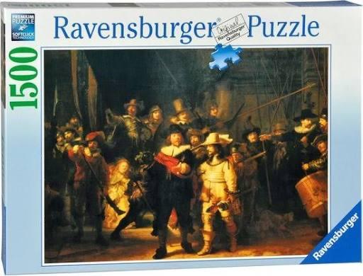 Ravensburger Nachtwacht Puzzel 1500 stukjes, Ophalen of Verzenden, 500 t/m 1500 stukjes, Zo goed als nieuw, Legpuzzel