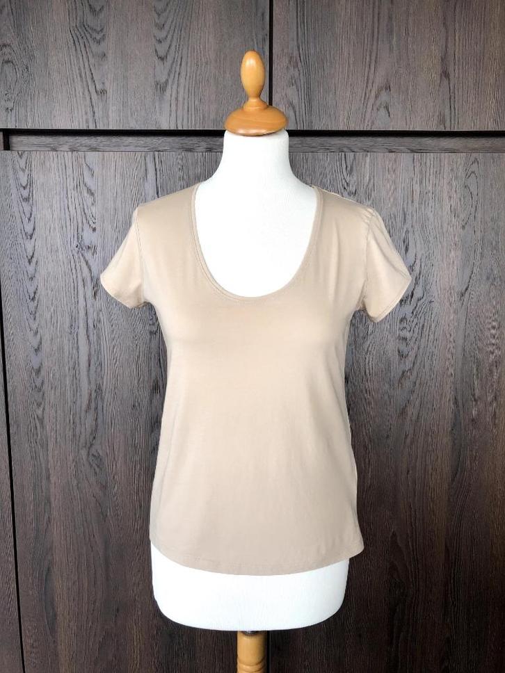 REPLAY T-shirt, maat S, Kleding | Dames, T-shirts, Gedragen, Maat 36 (S), Beige, Korte mouw, Verzenden