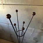 Vintage jaren 50 60 Frans design zwart metalen kapstok, Huis en Inrichting, Woonaccessoires | Kapstokken, Gebruikt, Roger Feraud