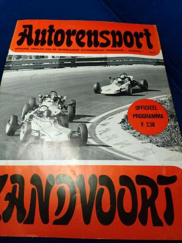 Autorensport 7 1974 - Zandvoort beschikbaar voor biedingen