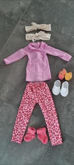 Mooie set poppenkleertjes voor pop van 80 cm., Ophalen of Verzenden, Zo goed als nieuw, Babypop