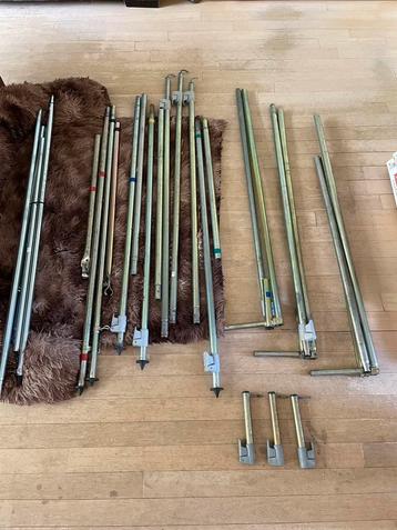 Stalen tentstokken 25 mm beschikbaar voor biedingen