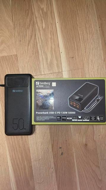 Sandberg Powerbank 130W 50000 beschikbaar voor biedingen