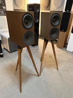 Buchardt S400mk2 + Buchardt stands, Zo goed als nieuw, 120 watt of meer, Front, Rear of Stereo speakers, Ophalen
