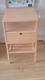 IKEA NORDKISA Nachtkastje - Bamboe, Minder dan 45 cm, Zo goed als nieuw, Hout, 55 tot 70 cm