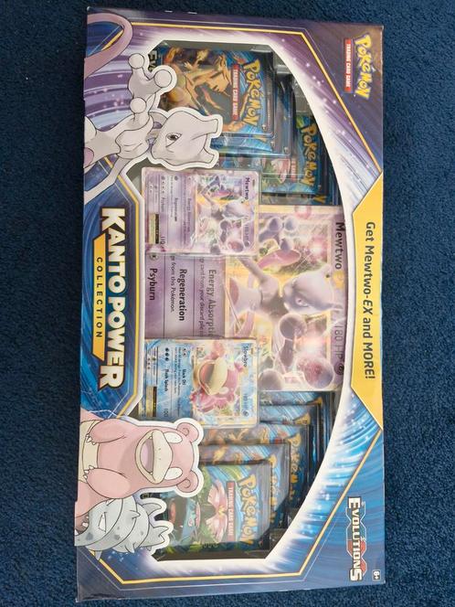 Pokémon Kanto Power Collectie Mewtwo Box XY Evolutions, Hobby en Vrije tijd, Verzamelkaartspellen | Pokémon, Nieuw, Overige typen