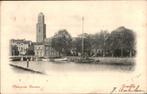 Zwolle Nieuwe Haven schepen + Peperbus st 1901 TOPKAART, Verzamelen, Ophalen of Verzenden, Voor 1920, Gelopen, Overijssel