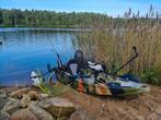 Vis kayak kano vis boot elektro motor, Watersport en Boten, Kajak, Ophalen of Verzenden, Zo goed als nieuw