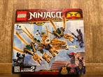 Lego 70666 Ninjago Golden dragon - tweedekansje, Ophalen of Verzenden, Gebruikt, Complete set, Lego