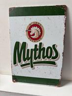 Mythos Bier Reclamebord 30 bij 20, Verzamelen, Ophalen of Verzenden, Gebruikt