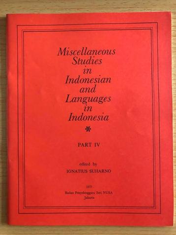 Studies van Indonesische talen beschikbaar voor biedingen