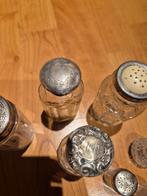 Antieke zout- en peperstrooiers set, Setje, Zilver, Overige landen, Overige waardes
