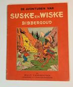 Suske en Wiske : Bibbergoud RH 01 - Teede druk 1957, Eén stripboek, Ophalen of Verzenden, Gelezen