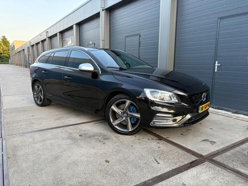 Volvo V60 D6 Twin Engine R-Design 288pk Hybrid Standkachel, Auto's, Volvo, Particulier, V60, 4x4, ABS, Achteruitrijcamera, Adaptieve lichten