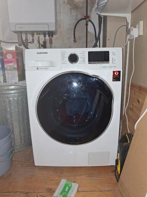 Samsung WD80J6400AW Ecobubble Combi' Wasmachine & droger, Witgoed en Apparatuur, Was-droogcombinaties, Zo goed als nieuw, 6 tot 8 kg