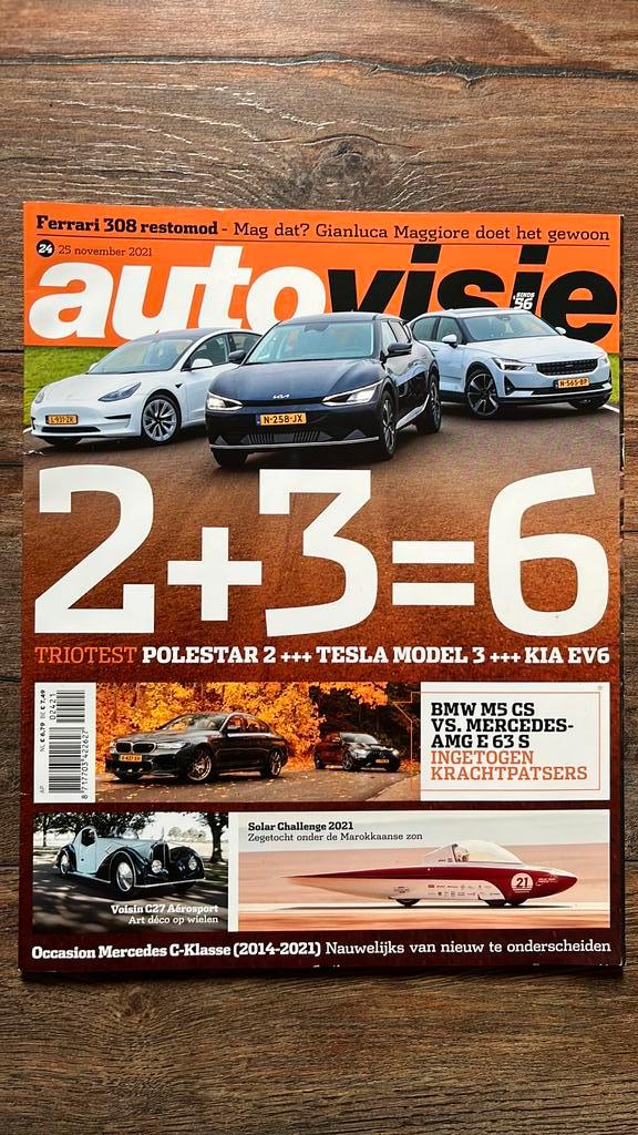 AutoVisie: Dacia Duster, Mercedes W205, BMW M5 CS, Boeken, Auto's | Folders en Tijdschriften, Zo goed als nieuw, Algemeen, Ophalen of Verzenden
