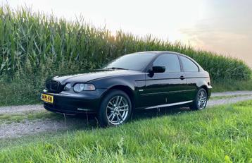 BMW 3-Serie 1.8 TI 316 Compact 2004 Zwart beschikbaar voor biedingen
