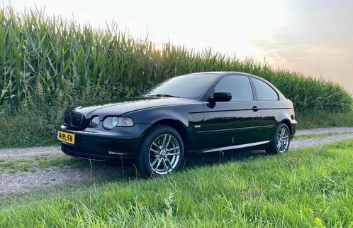 BMW 3-Serie 1.8 TI 316 Compact 2004 Zwart, Auto's, BMW, Particulier, 3-Serie, ABS, Airbags, Airconditioning, Boordcomputer, Centrale vergrendeling