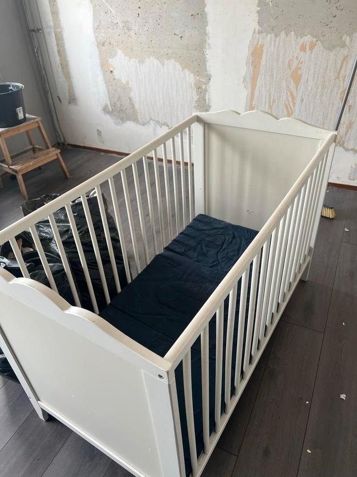 Baby Ledikant - Wit, Kinderen en Baby's, Babywiegjes en Ledikanten, Gebruikt, Ledikant, Ophalen