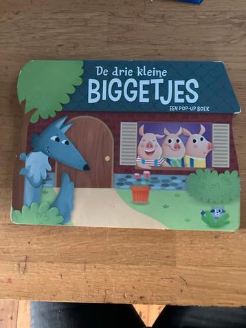 De Drie Kleine Biggetjes - Pop-up Boek beschikbaar voor biedingen