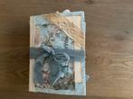 Junk Journal Blue Market / blauw thema, Hobby en Vrije tijd, Scrapbooking, Ophalen of Verzenden, Gebruikt, Album of Boek, Overige merken