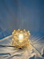 Vintage Helena Tynell plafondlamp, designer bubbel lamp 1960, Huis en Inrichting, Ophalen of Verzenden, Gebruikt, Glas