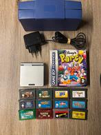 Gameboy Advance SP met 13 games, Spelcomputers en Games, Spelcomputers | Nintendo Game Boy, Ophalen of Verzenden, Zo goed als nieuw