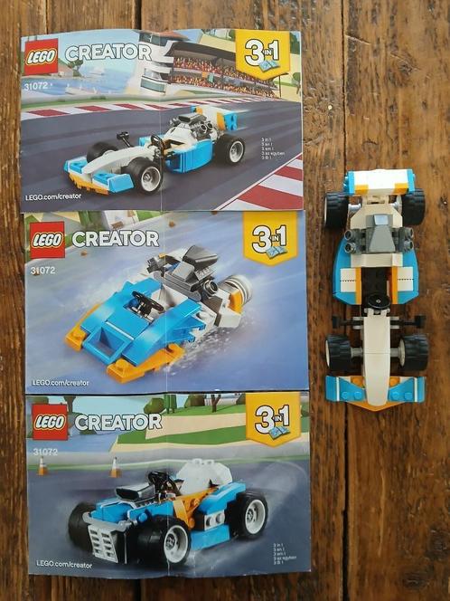 Lego 31072 Extreme motoren, 3-in-1 set, Kinderen en Baby's, Speelgoed | Duplo en Lego, Zo goed als nieuw, Lego, Complete set, Ophalen of Verzenden