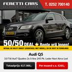 Audi Q5 3.0 TDI OF 50/50 DEAL NU 8950 2JR RENTEVRIJ LENEN, Automaat, Euro 5, Gebruikt, Q5