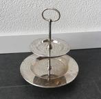 Etagère verzilverd zilverkleurig, Ophalen of Verzenden, Gebruikt