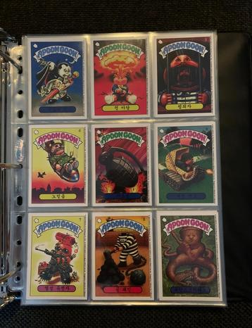 Garbage Pail Kids GPK “APOON GOON” Complete Korean Fan Set beschikbaar voor biedingen