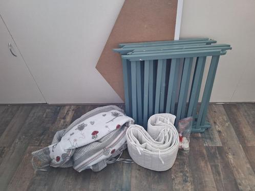 ROBA box 6 hoekig, Kinderen en Baby's, Boxen, Gebruikt, Overige vormen, In hoogte verstelbaar, Boxkleed, Wieltjes, Ophalen