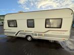 Caravan LMC MUSICA 490E met mover, fietsendrager, bouwj.2011, Caravans en Kamperen, Caravans, Rondzit, Bedrijf, 4 tot 5 meter