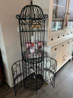 Metalen wijnrek, Huis en Inrichting, Woonaccessoires | Wijnrekken, Ophalen, Gebruikt, Metaal