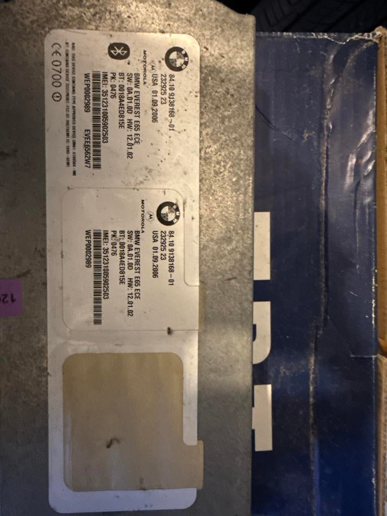 BMW E65 ECE Computer Module, Ophalen of Verzenden, Gebruikt, BMW